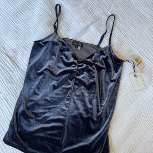 🦋New With Tags Velvet Blue Tank🦋